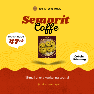 Kue Semprit Coffe